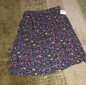 NWT floral print skirt